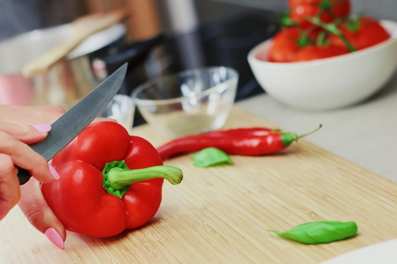 Spinach and Feta Stuffed Peppers